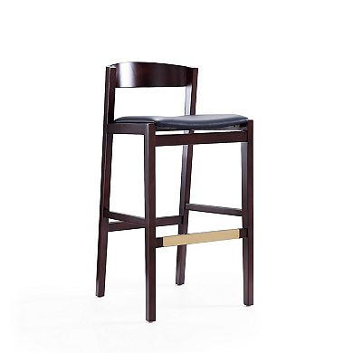 MANHATTAN COMFORT Klismos Bar Stool 2-piece Set