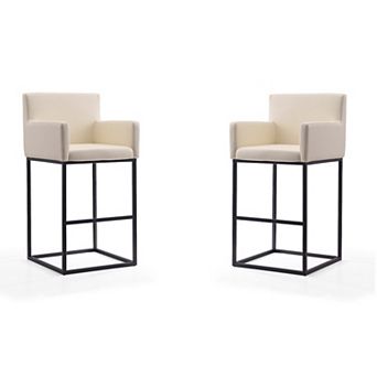 MANHATTAN COMFORT Ambassador Bar Stool 2 pc Set