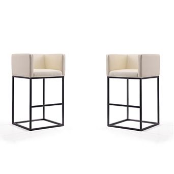 MANHATTAN COMFORT Embassy Bar Stool 2 pc Set