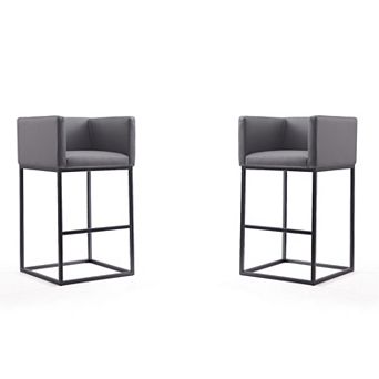 MANHATTAN COMFORT Embassy Bar Stool 2 pc Set