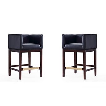MANHATTAN COMFORT Kingsley Counter Stool 2 pc Set