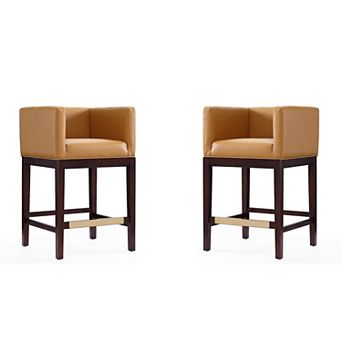 MANHATTAN COMFORT Kingsley Counter Stool 2 pc Set