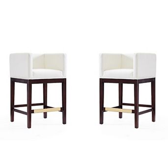 MANHATTAN COMFORT Kingsley Counter Stool 2 pc Set