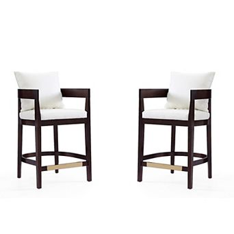 MANHATTAN COMFORT Ritz Counter Stool 2 pc Set