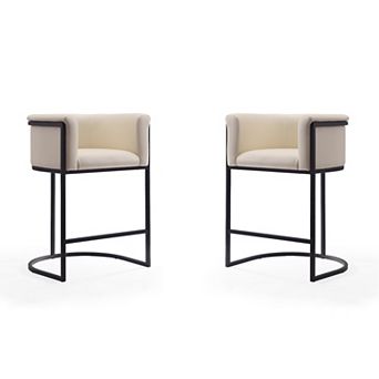 MANHATTAN COMFORT Cosmopolitan Counter Stool 2 pc Set