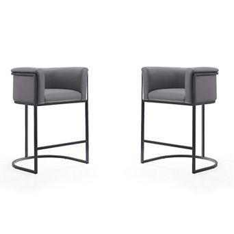MANHATTAN COMFORT Cosmopolitan Counter Stool 2 pc Set