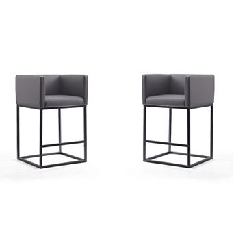 MANHATTAN COMFORT Embassy Counter Stool 2 pc Set