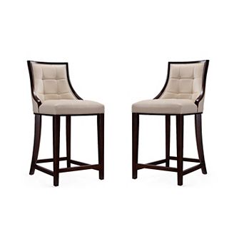MANHATTAN COMFORT Fifth Ave Counter Stool 2 pc Set