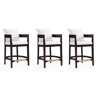 MANHATTAN COMFORT Ritz Counter Stool 3 pc Set