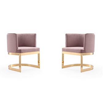 MANHATTAN COMFORT Aura Dining Chair 2 pc Set