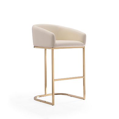 MANHATTAN COMFORT Louvre Bar Stool 2-piece Set