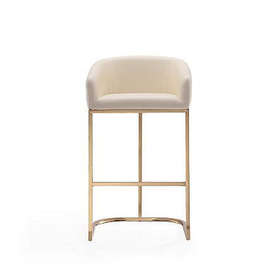 MANHATTAN COMFORT Louvre Bar Stool 2-piece Set