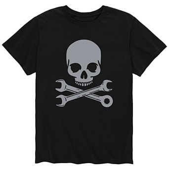 Men's Skull And Wrenches Tee