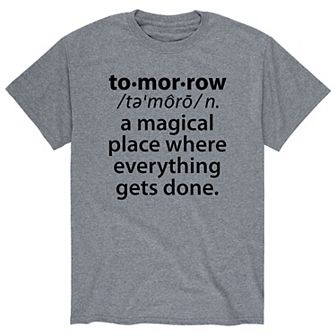 Men's Tomorrow Definition Tee