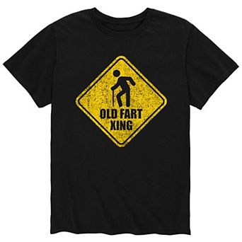 Men's Old Guy Crossing Tee