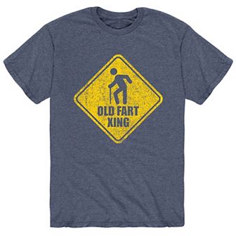 Men's Old Guy Crossing Tee