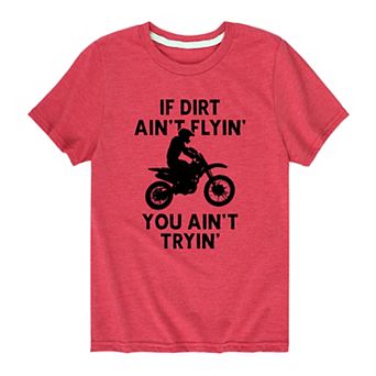 Boys 8-20 If Dirt Ain't Flyin Graphic Tee