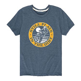 Boys 8-20 Still Plays In The Dirt Graphic Tee