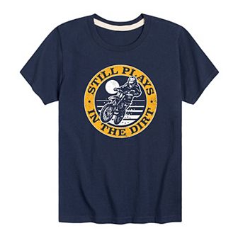 Boys 8-20 Still Plays In The Dirt Graphic Tee