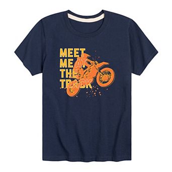 Boys 8-20 Meet Me At The Track Graphic Tee