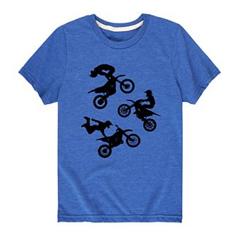 Boys 8-20 Dirt Bike Tricks Graphic Tee
