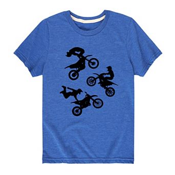 Boys 8-20 Dirt Bike Tricks Graphic Tee