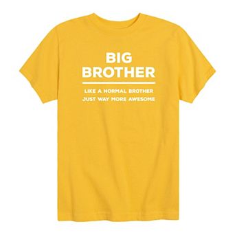 Boys 8-20 Like A Normal Brother Graphic Tee