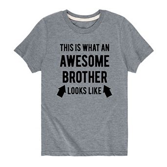 Boys 8-20 Awesome Brother Graphic Tee
