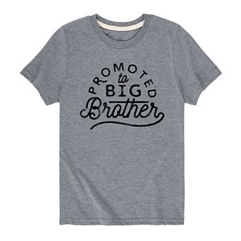 Boys 8-20 Promoted To Big Brother Graphic Tee