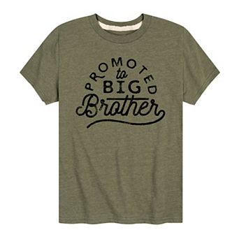 Boys 8-20 Promoted To Big Brother Graphic Tee
