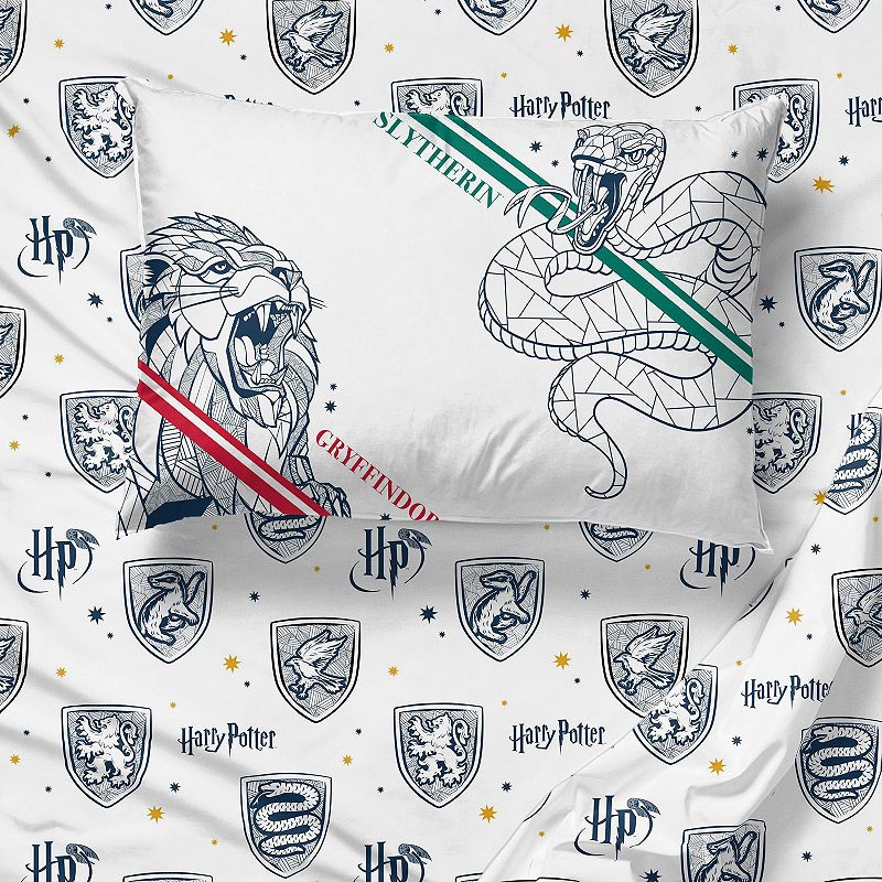 19704952 Harry Potter Sheet Set with Pillowcases, Multi, Tw sku 19704952