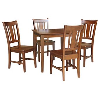 International Concepts San Remo Dining Table & Chair 5 pc Set