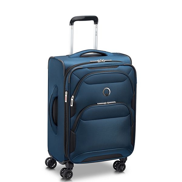 DELSEY PARIS Sky Max 2.0 21" Softside Spinner Carry-On, Blue