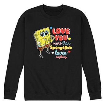 Men's SpongeBob Love You More Sweatshirt