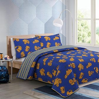 Construction Trucks Quilt Set with Shams