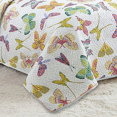 Emma Butterfly Quilt Set with Shams