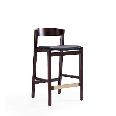 MANHATTAN COMFORT Klismos Counter Stool 3-piece Set