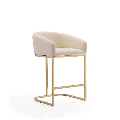 MANHATTAN COMFORT Louvre Counter Stool 3-piece Set