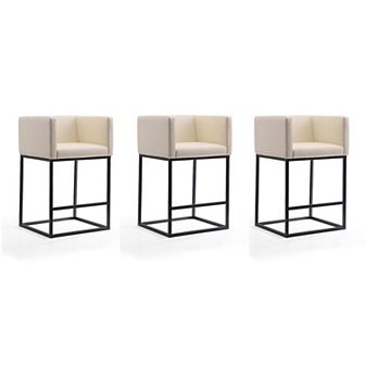 MANHATTAN COMFORT Embassy Counter Stool 3 pc Set