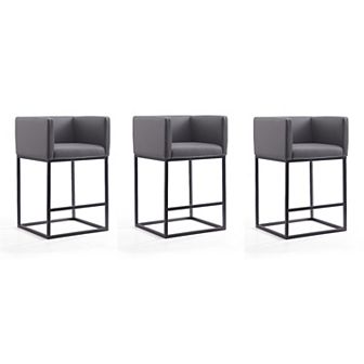 MANHATTAN COMFORT Embassy Counter Stool 3 pc Set
