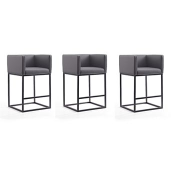 MANHATTAN COMFORT Embassy Counter Stool 3 pc Set