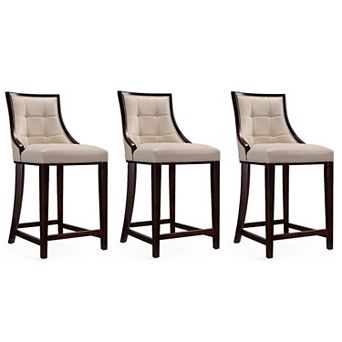 MANHATTAN COMFORT Fifth Ave Counter Stool 3 pc Set