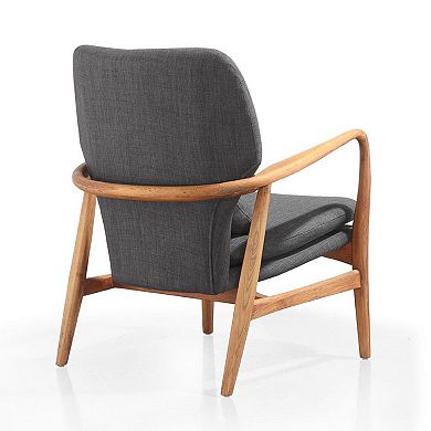 MANHATTAN COMFORT Bradley Accent Chair & Ottoman 2-piece Set