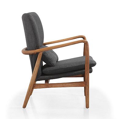 MANHATTAN COMFORT Bradley Accent Chair & Ottoman 2-piece Set
