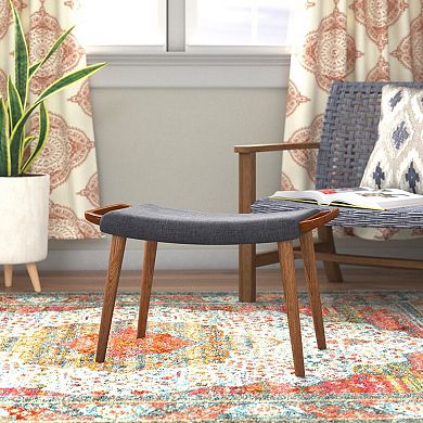 MANHATTAN COMFORT Bradley Accent Chair & Ottoman 2-piece Set