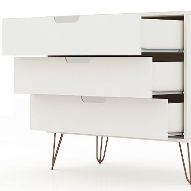 Manhattan Comfort Rockefeller Dresser 2-piece Set