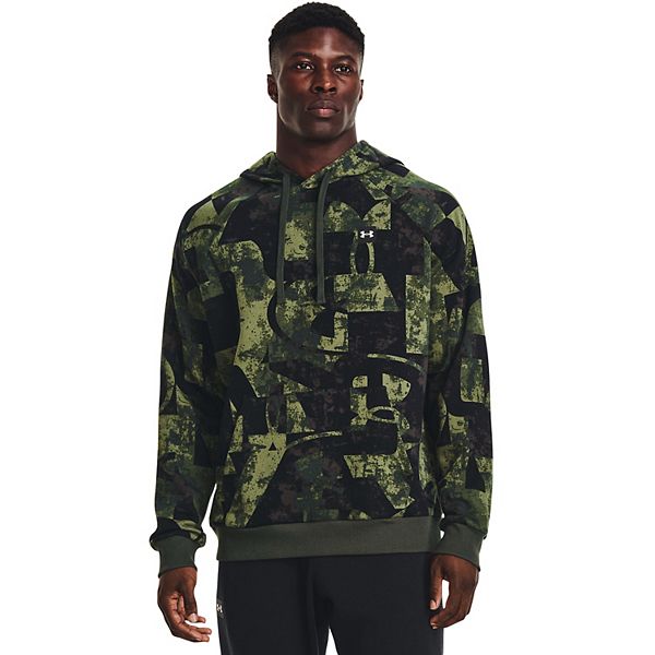 Men’s Hoodie Under Armour Fleece Rival Red