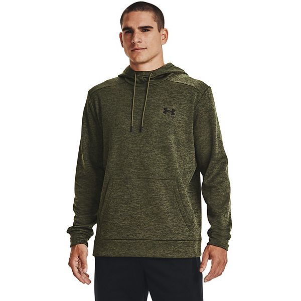 Men's Under Armour Twist Fleece Hoodie - Marine Od Green (XL)