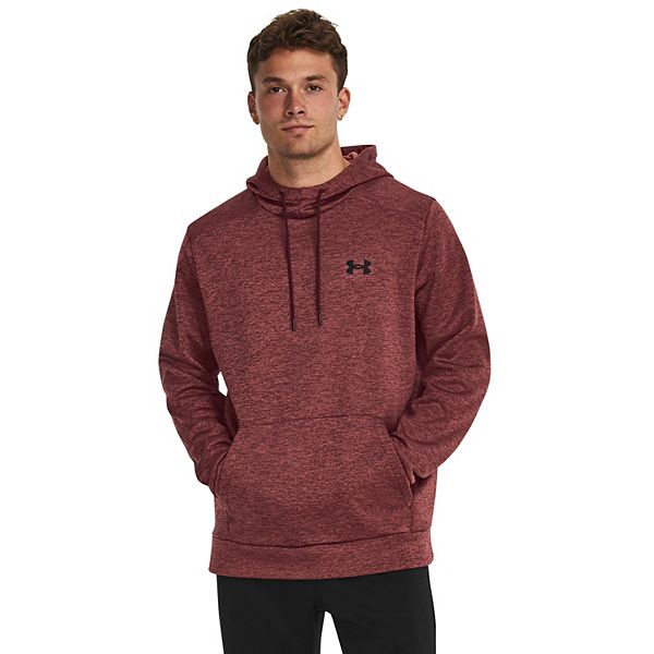 Men's Under Armour Twist Fleece Hoodie - Red2 (L)