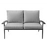 Lucid Gray Outdoor Gray Conversation Chair, Loveseat, & Coffee Table 4-piece Set